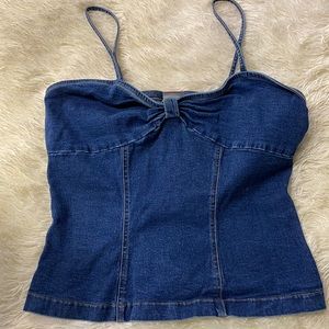 Women’s Jean Bustier top
